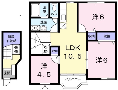 ウィンドール２１ 間取り