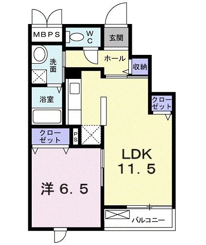 リヤン 間取り