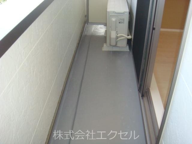 サフィール ベランダ