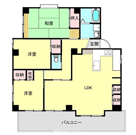 アルカディア 間取り