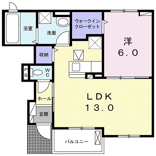 ヴィエスターテ 間取り