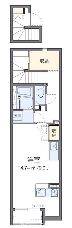 ミランダファルコナー2 間取り