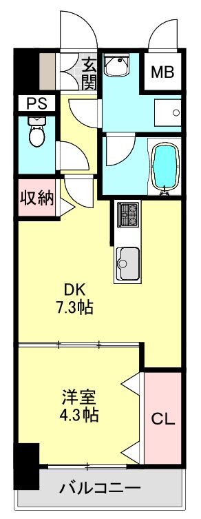 アヴェニール久米川 間取り
