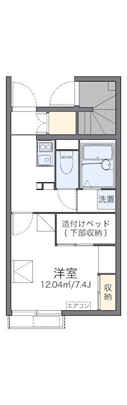 レオパレスブライトセゾン 間取り