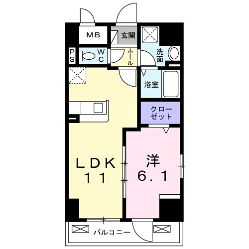 トゥットフェリーチェ八王子 間取り