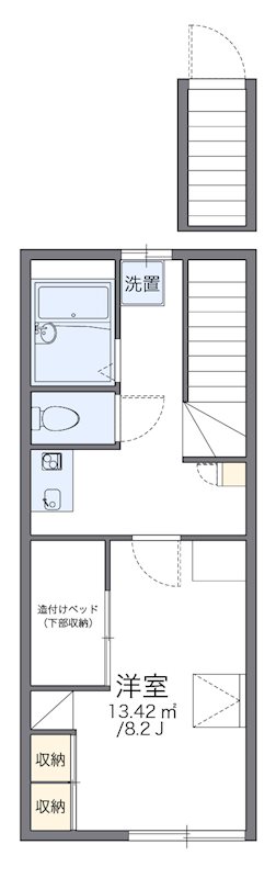 レオパレスアルテイル 間取り