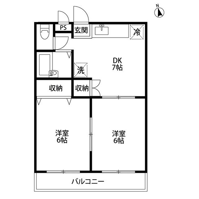 サンクレスト田口 間取り