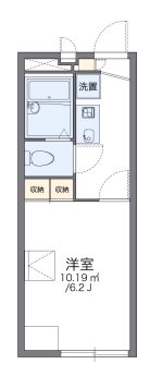 レオパレスFRONTIER 間取り