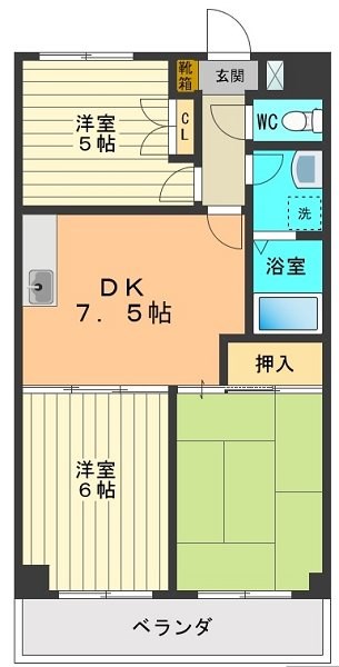 イーストビレッジ 間取り