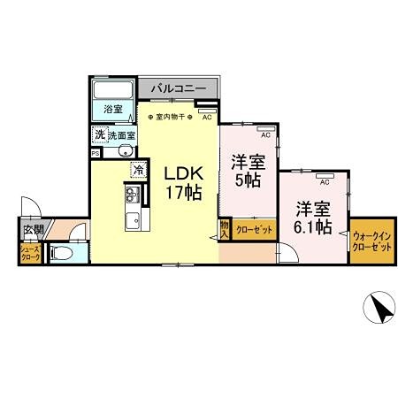 ストリーム久米川 間取り