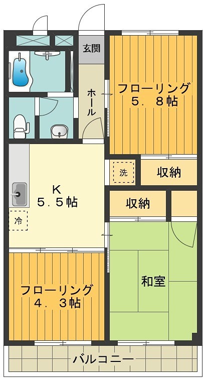 エクセレンス 間取り