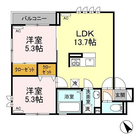 D-Style久米川 間取り