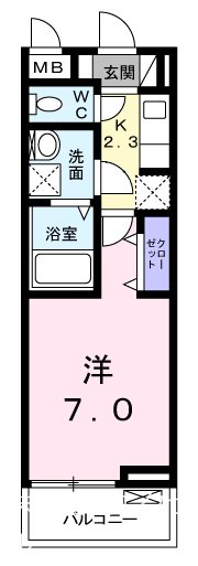 東京都青梅市河辺町４丁目 間取り