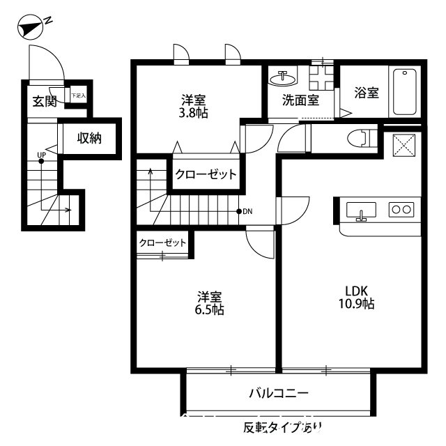 アムールMariage 間取り
