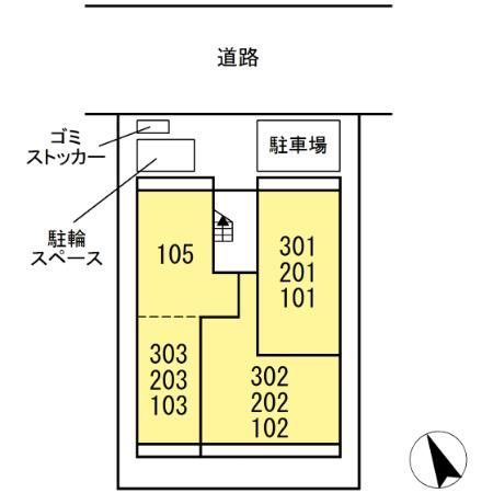 カーサ門源 駐車場