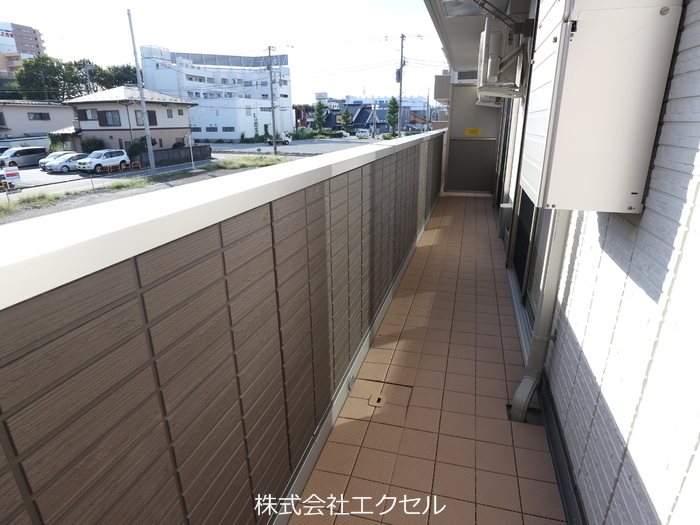 カーサ門源 ベランダ