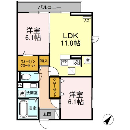 カーサグラナーテ 間取り