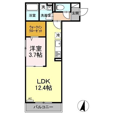 ブライト橋本 間取り