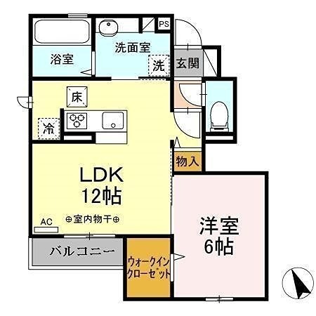 パレスポルテボヌール 間取り