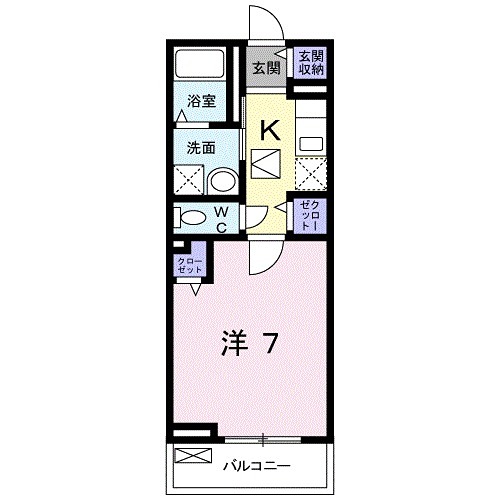 プリムローズ鷹の台 間取り
