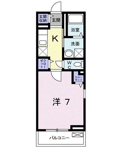プリムローズ鷹の台 間取り