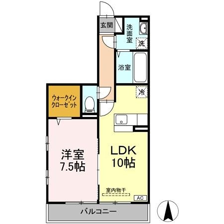 ウィステリアＡ 間取り