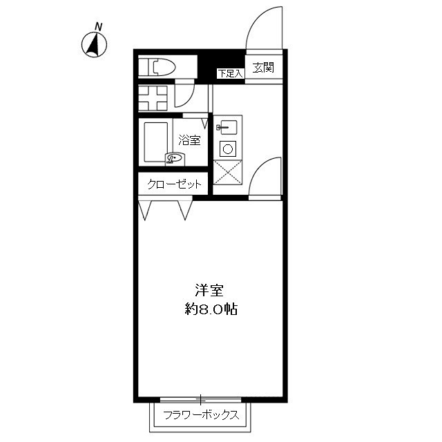 アムールFortune 間取り