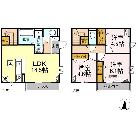 エントピア四谷 間取り