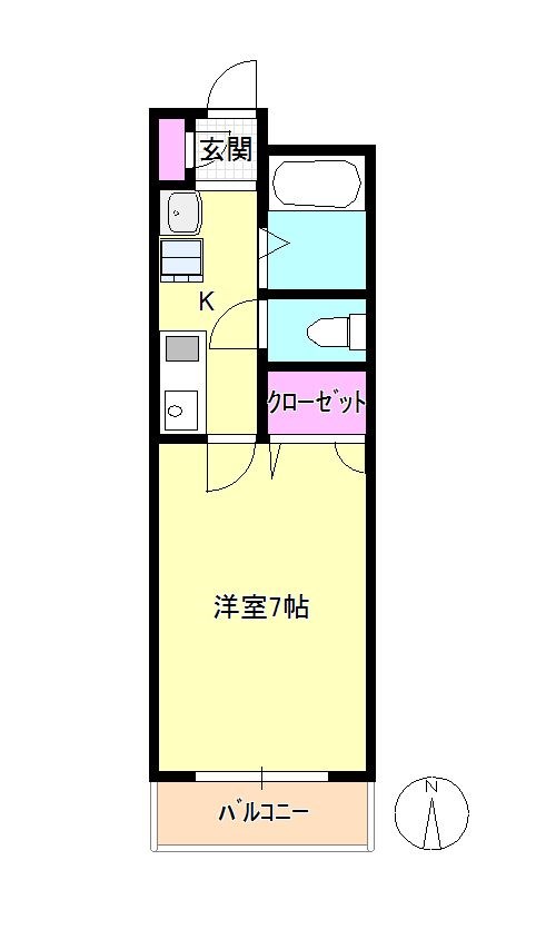 オオサワハイツ 間取り