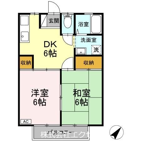 ハイツリバーランド 間取り