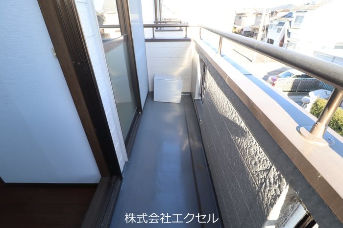 ハイツリバーランド ベランダ