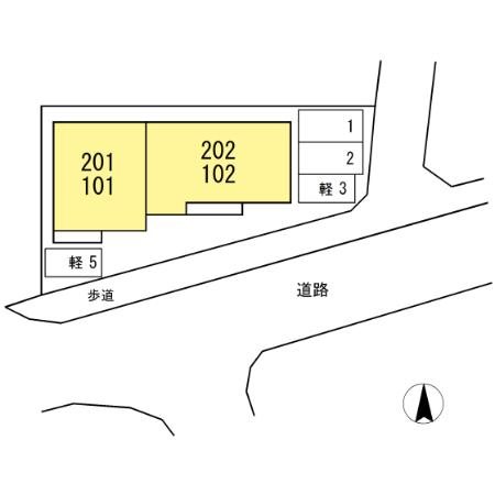 カーサヴェニール 駐車場