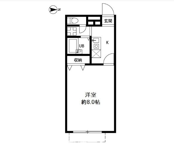 アムールYUGI 間取り