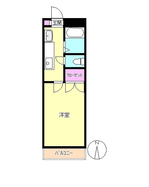 ハイムサニーキャビンアネックス 間取り