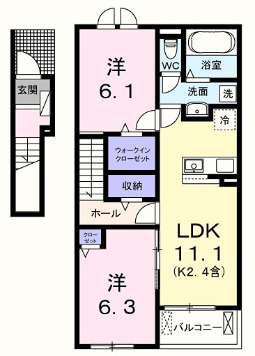 リバーテラスＫ 間取り