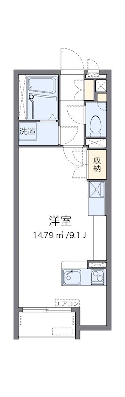 クレイノガーデンハイツＷＡＤＡ 間取り