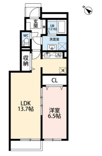 東京都福生市福生 間取り