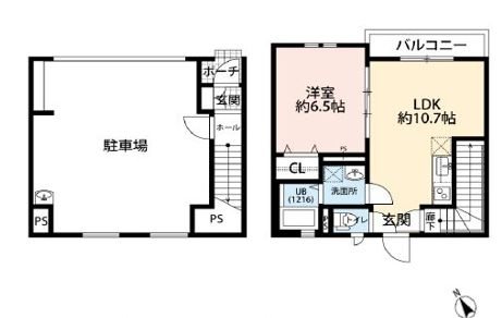 エスパース恋ヶ窪BASEⅡ  間取り