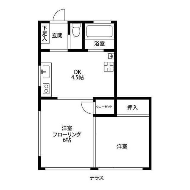 コーポ弥生 間取り