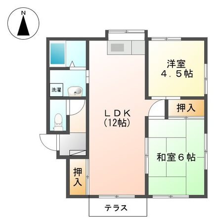 フォンテーヌ南倉沢 間取り