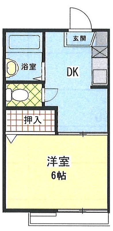 ジュネスヤマモト 間取り