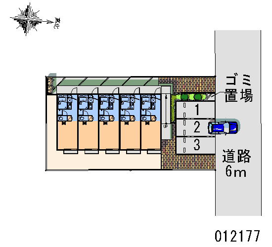 レオパレス慶 駐車場