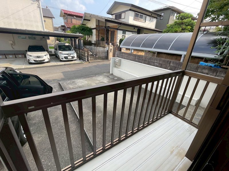 メジロハウス ベランダ
