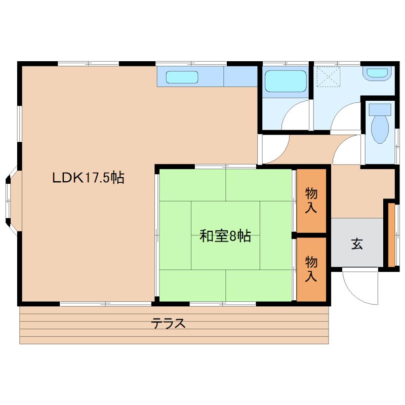 秋川コーポ 間取り