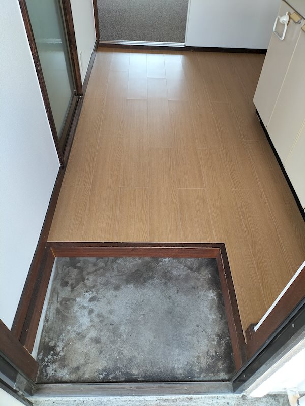 上原コーポラス 玄関