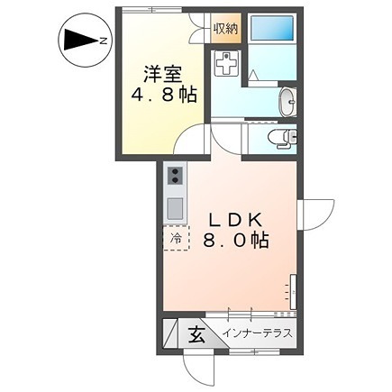 ソラール楓Ｂ 間取り