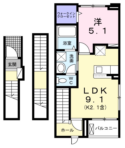 アイビードットオザク 間取り
