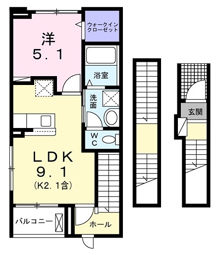 アイビードットオザク 間取り