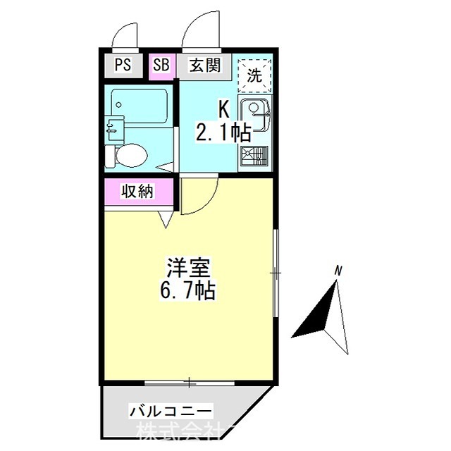 エルマーノ堀之内 間取り