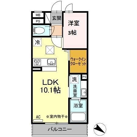 クレイドル  間取り